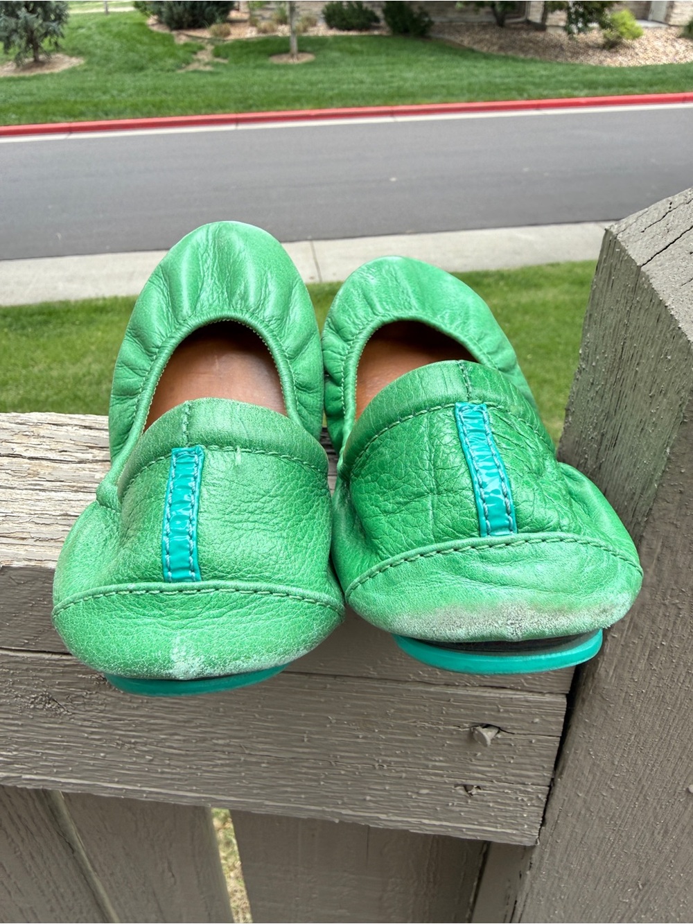 TIEKS by Gavrieli Clover Green Ballet Flats - Picture 7 of 7